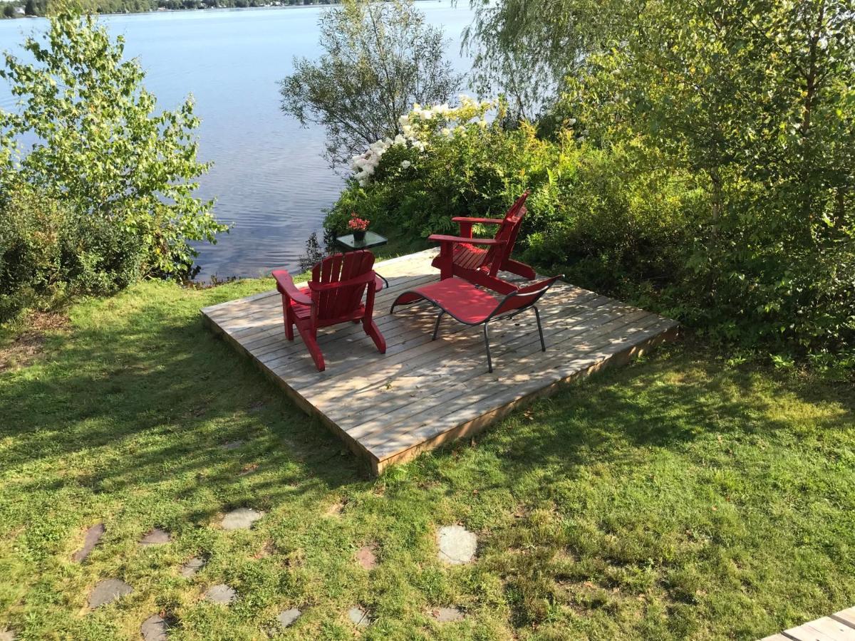Le Gite Du Lac A La Tortue Herouxville Buitenkant foto
